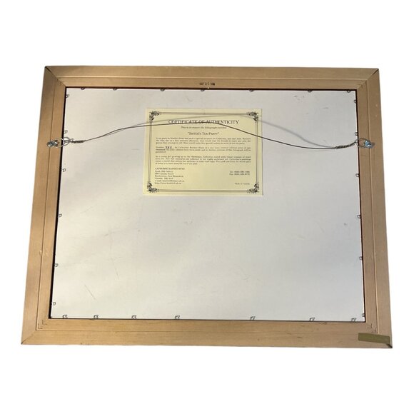 Catherine Karnes Munn Limited Edition Print – Sister’s Tea Party – Signed COA - Picture 6 of 14